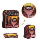 Kit Mochila Infantil Creche Naruto Uzumaki Costa Envio 24hrs