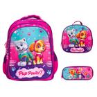 Kit Mochila Infantil De Costa Paw Patrol + Lancheira Térmica