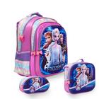 Kit Mochila Infantil Frozen Lancheira Térmica Estojo Toys 2U