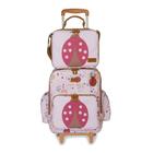 Kit Mochila Infantil Kids com Rodinhas + Lancheira Térmica Infantil Masterbag Baby