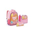 Kit Mochila Infantil Menina Escolar Sweet Girl