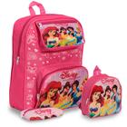 Kit Mochila Infantil Princesas Costas Passeio Pre Escola