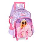 Kit Mochila Infantil Rodinhas Lancheira Meninas Barbie - Luxcel