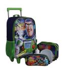 Kit Mochila Infantil Toy Story 4 Masculina Lancheira Estojo