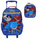 Kit Mochila Lancheira Dermiwill Super Friends ul