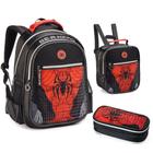 Kit Mochila Lancheira e Estojo Escolar Infantil Spider