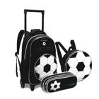 Kit mochila masc. futebol 3pcs dl1364 - seanite