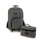 Kit Mochila Notebook 15,6 Executiva Rodinha Com Frasqueira - Lugagge