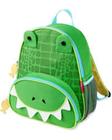 Kit mochila + porta lanche infantil zoo crocodilo skip hop