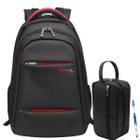 Kit Mochila Premium Executiva Ergonômica Com Nécessaire