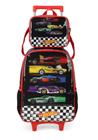 Kit Mochila Rodinha e Lancheira Hot Wheels by Luxcel 39142