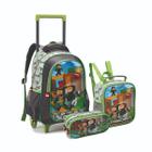 Kit Mochila Infantil Menino Game Roblox Rodinha Passeio G - TOYS 2U - Kit  Mochila Infantil - Magazine Luiza