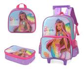 Mochila De Rodinha Infantil Barbie Princesa Pop Star G - SESTINI - Mochila  Infantil - Magazine Luiza