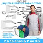 Kit moldes agasalho futebol, modelagem&diversos, correios