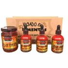 Kit Molho De Pimenta Bhut Jolokia Natural + Ardida Do Mundo