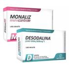 Kit Monaliz + Desodalina sanibras, 90 capsulas