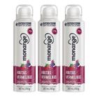 Kit Monange Aerosol Frutas Vermelhas 3 unid