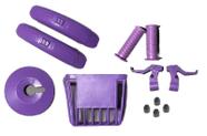 Kit Montagem bike Infantil Lilás roxo Aro6 Mfrik C/Cesta