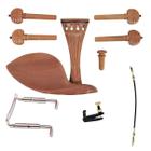 Kit Montagem Jujuba Violino 4/4 Madeira Alta Qualidade Importação Oliver Strings