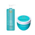 Kit Moroccanoil Hydration - Shampoo 1000 ml + Máscara 500 ml