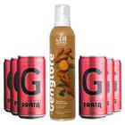 Kit Moskow Mule Espuma Gengibre 200G + Mixer Ginger 269Ml X6