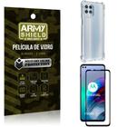 Kit Moto G100 5G Capinha Anti Impacto + Película de Vidro 3D - Armyshield