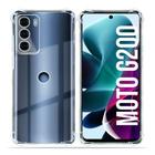 Kit Moto G200 - Pelicula De Ceramica 9d + Capa Anti Impactos Transparente - HUANG