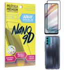 Kit Moto G60 Película Premium Nano 9D+Capa Anti Impacto