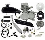 Kit Motor Bicicleta Bike Completo Moskito 80Cc Prata Potente - Oestesom