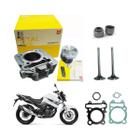 Kit Motor Fazer Tenere Lander 250 Valvulas Retentor Gasolina