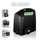 Kit Motor Para Portão Residencial Deslizante Eletrônico RCG MAXI WIFI 1/4hp 450KG Elétrico com 2 Controles Remoto Cadastrados