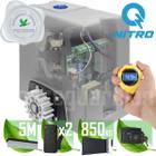 Kit Motor Rossi Dz4 Nitro 5m Crem 2 Control Portão 850kg