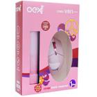 Kit Mouse e Mousepad Vibes Rosa OEX MC200