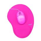 Kit Mouse Rosa Multilaser Pink - MO304 + MousePad Ergonômico