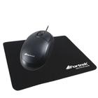 Kit Mouse USB Fortrek OML-101 + Mousepad Classic