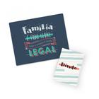 Kit Mousepad e Bloquinho Família Dindo