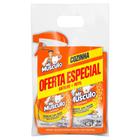 Kit Mr Musculo Cozinha 1 Gatilho 500ml + 1 Refil 400ml