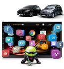 Kit Multimídia 307 / C3 até 2012 Mold Preto Android 7 Pol Rádio Bt USB GPS