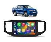 Kit Multimídia Amarok 2017 até 2022 9 Pol CarPlay AndroidAuto USB Bt Radio