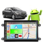 Kit Multimídia Android 7 Polegadas Cobalt 2013 a 2016 CarPlay Wifi