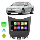 Kit Multimidia Android Auto Carplay Accord 2003 2004 2005 2006 2007 7" Voz Google Siri Gps Tv Online