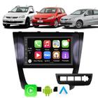 Kit Multimidia Android Auto Carplay Gol Saveiro G5 2008 2009 2010 A 2012 7" Voz Google Siri