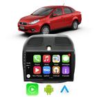 Kit Multimidia Android Carplay 9 Pol Grand Siena 2013 a 2021 GPS WIFI