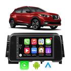 Kit Multimidia Android Carplay Kicks 2016 a 2022 7 Polegadas GPS Wifi Youtube