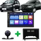 Kit Multimidia Android Corsa Hatch, Sedan e Classic Gps Moldura