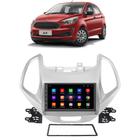 Kit Multimídia Android Ford ka 2018 2019 2020 2021 7 Polegadas GPS Tv Online Bluetooth WiFi