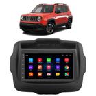 Kit Multimídia Android Jeep Renegade 2015 2016 2017 2018 2019 2020 2021 7" Gps Integrado Tv Online