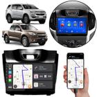 Kit Multimidia Carplay 9 Pol Blazer S10 2012 a 2016 MP5 + Câmera e Moldura