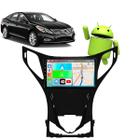 Kit Multimidia CarPlay Android 9” 2GB 32GB Azera 2012-2017 + Câmera