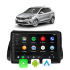 Kit Multimidia Carplay Argo e Cronos 2018 19 20 21 22 2023 9" CarPlay Android Auto Waze Google Assistente e Siri